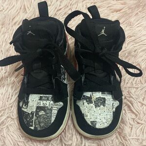 Jordan Newspaper Sneakers